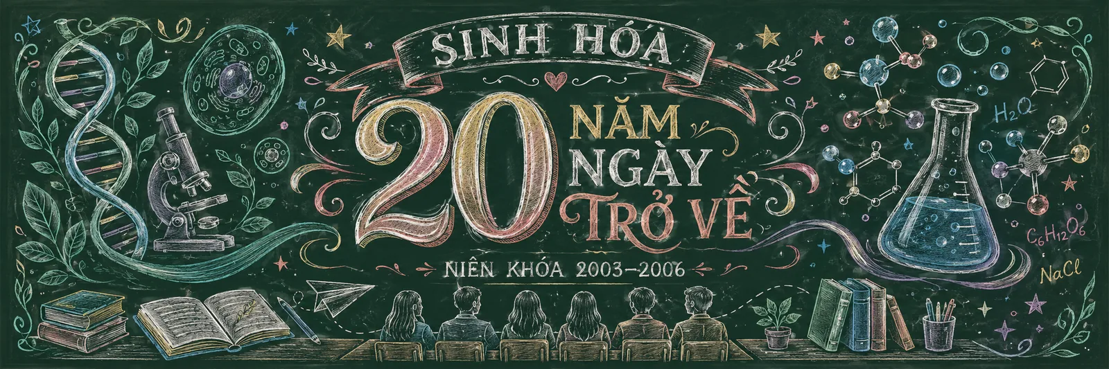Bảng Sinh Hóa 20 năm ngày trở về, niên khóa 2003–2006